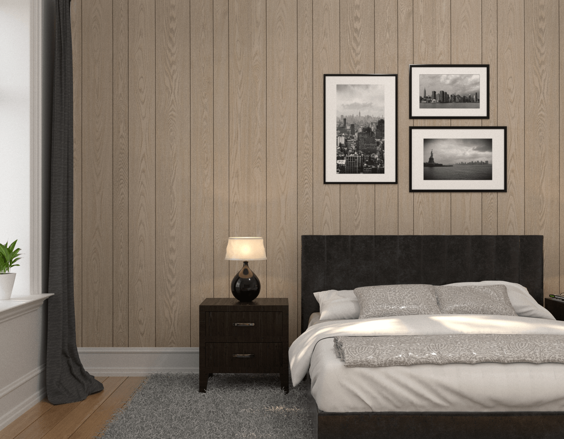 Bedroom Wood Conestoga Oak