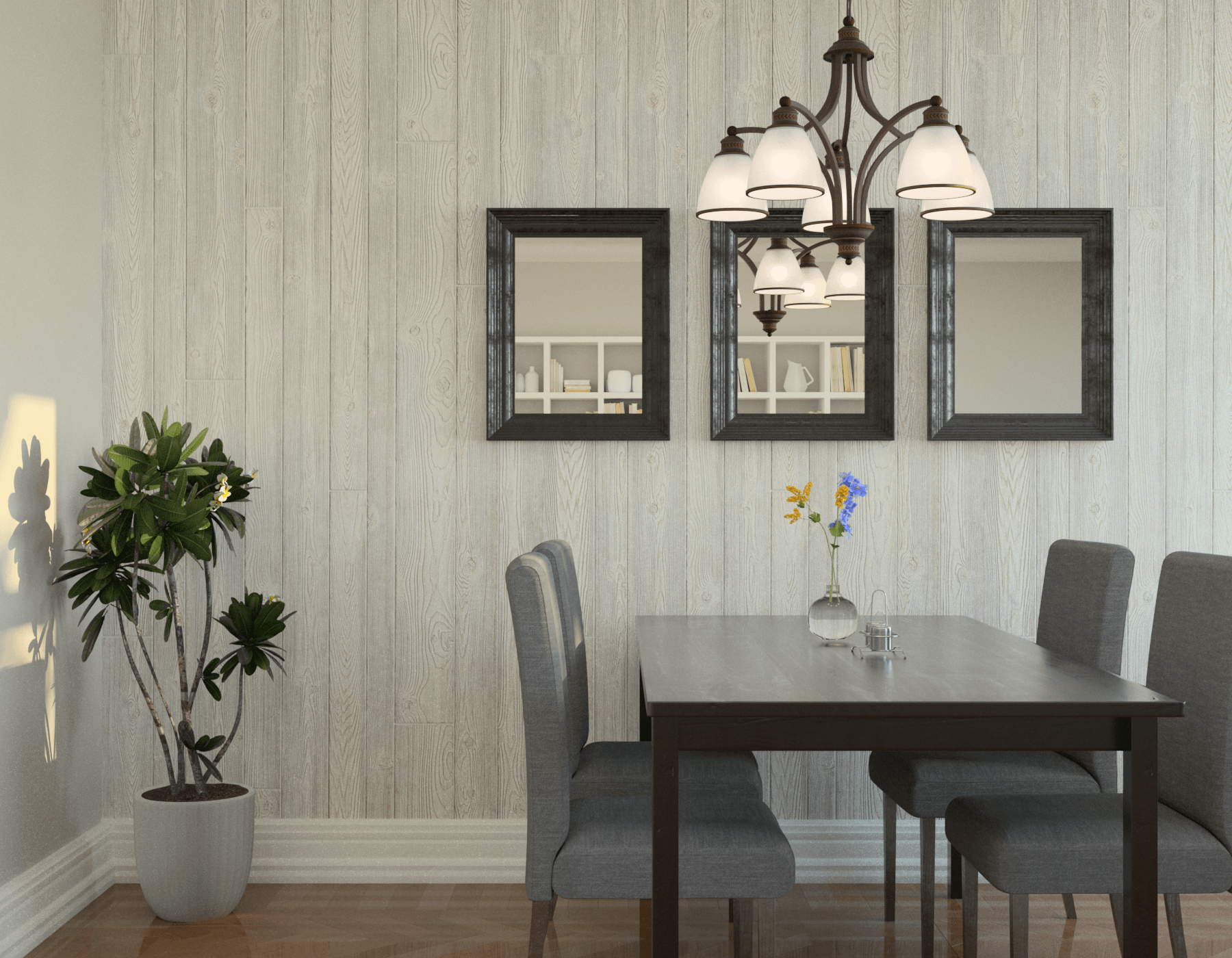 Dining Wood Aspen White Homesteader